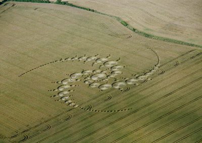 Windmill Hill, Wiltshire | 29th July 1996 | Wheat L 35mm Neg Scan