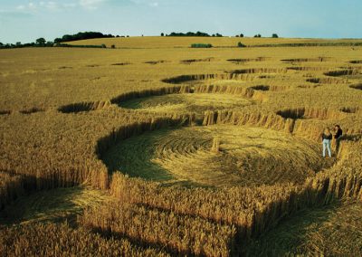 Windmill Hill, Wiltshire | 29th July 1996 | Wheat P 35mm Neg Scan