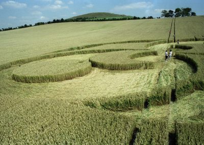Liddington Castle, Wiltshire | 2nd August 1996 | Wheat P6 35mm Neg Scan
