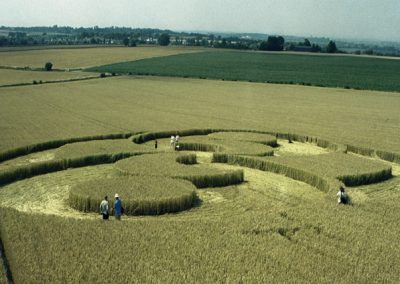 Liddington Castle, Wiltshire | 2nd August 1996 | Wheat P5 35mm Neg Scan