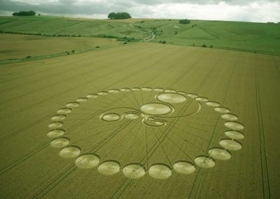 Hackpen Hill, Wiltshire | July 20th 2003 | Wheat L2 35mm