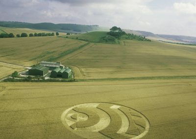 Woodborough Hill, Wiltshire | 14th July 2003 | Wheat  L3 35mm