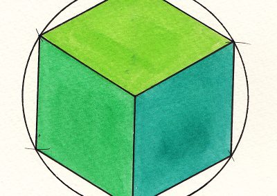 Hexagonal geometry and the Isometric Cube