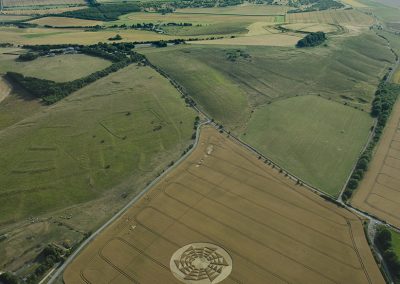 Barbury Castle, Wilts | 18th July 2022 | Wheat | HL